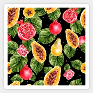 Pomegranate texture Sticker